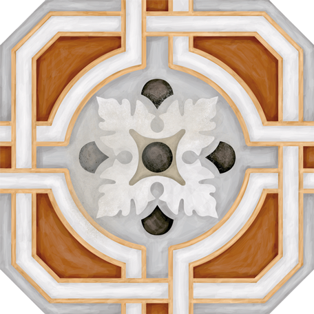 Напольная плитка Vives Ceramica Octogono Zimer Multicolor 20x20