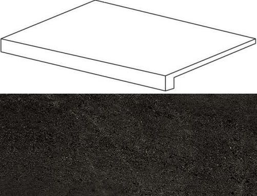 Ступень Фронтальная Atlas Concorde 10мм Wise Dark Scalino Frontale Lap 33x60