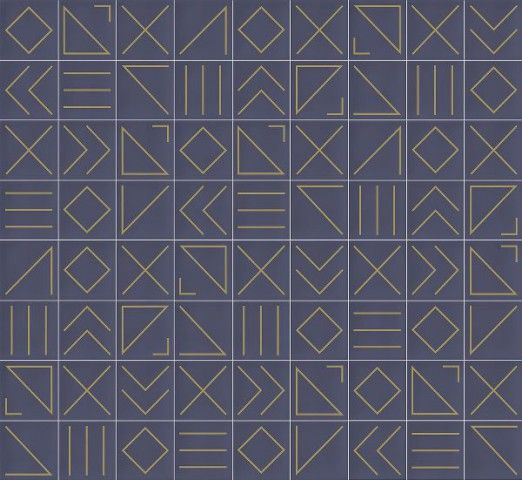Настенная плитка Vives Ceramica Nagano Indigo 23x33.5