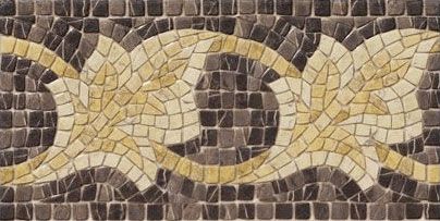 Декор Vives Ceramica Cenefa Afrodita Tabaco 21.7x43.5