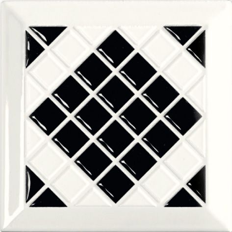 Декор Tonalite Decoro Kyoto Nero 15x15