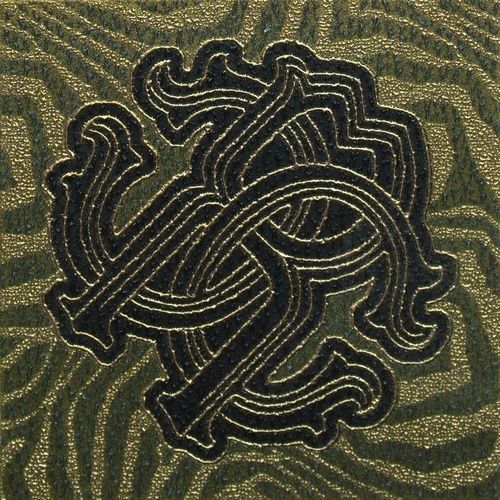 Вставка Roberto Cavalli Home Rock Symphony Scudetto Arraldico Oro 14.7x14.7