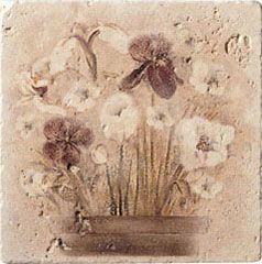 Декор Serenissima Cir Inserto Travertino 20x20