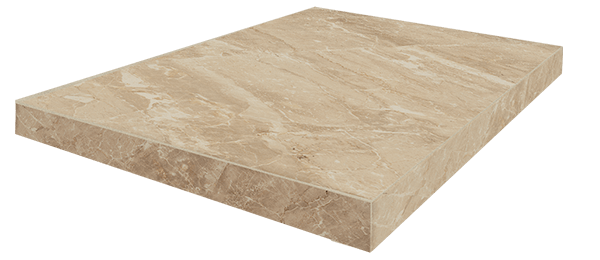 Ступень угловая левая шлиф Coliseum Портофино 33x45