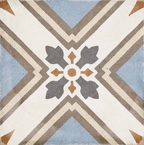 Декор Equipe Art Nouveau Turin Colour 20x20