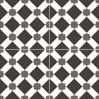 Напольная плитка Dual Gres Chic Howard Black 45x45