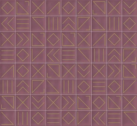 Настенная плитка Vives Ceramica Nagano Marsala 23x33.5