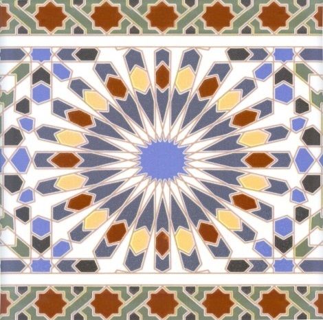 Настенная плитка Fabresa Andalusi Border 20x20