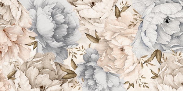 Керамогранит La Fenice Lumiere Dec.Peonie 60x120