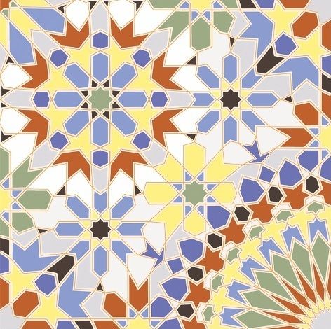 Настенная плитка Fabresa Fez Decor 20x20