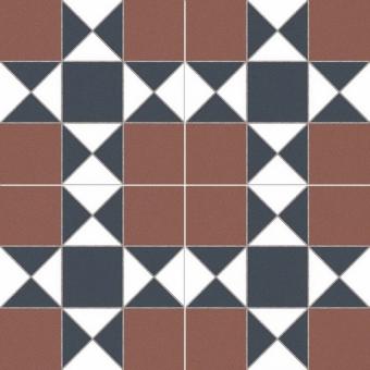 Напольная плитка Dual Gres Chic Cardiff Burdeos 45x45