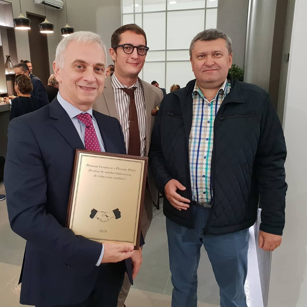 20 лет сотрудничества Pamesa и Планета Плитки