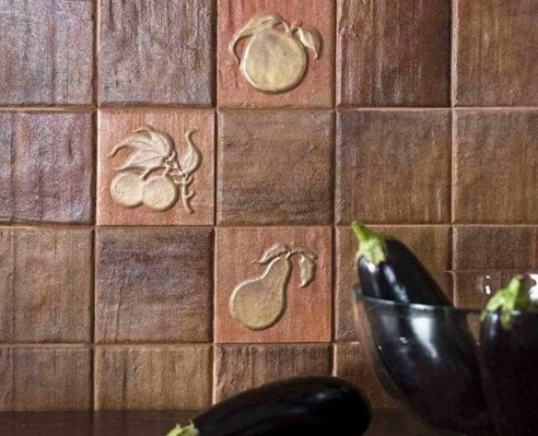 плитка в стиле кантри