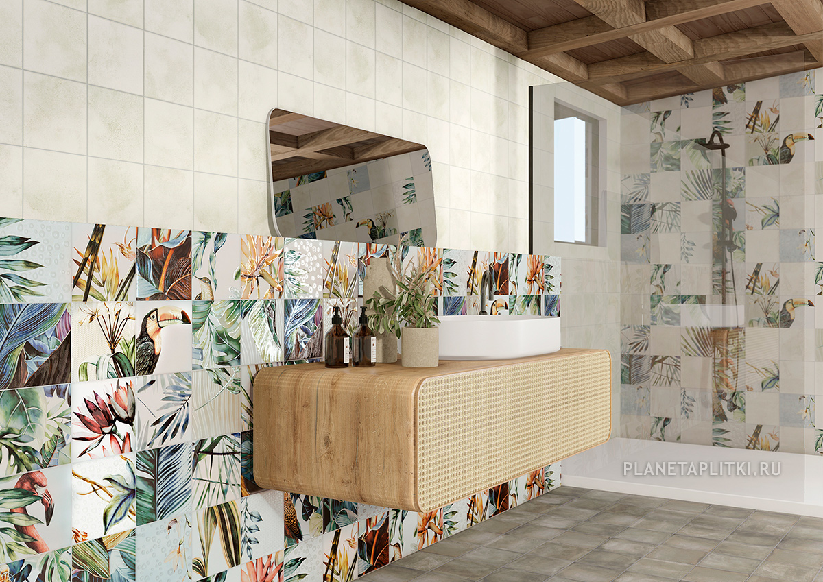  Настенная плитка Mainzu Tikida