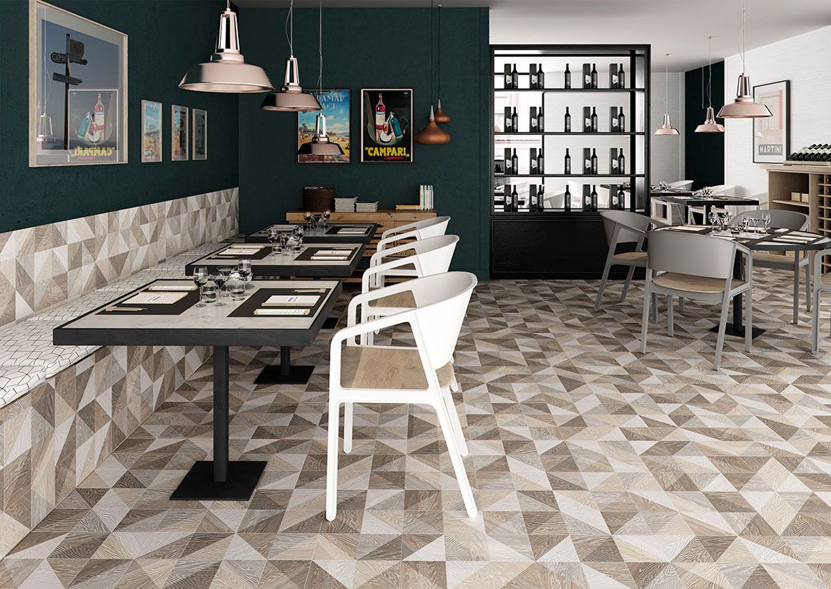 Монохромная плитка