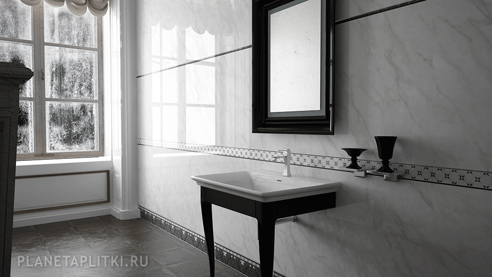 Монохромная плитка