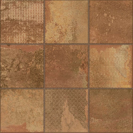 Керамогранит La Platera Kube Cora Cobre-D 45x45