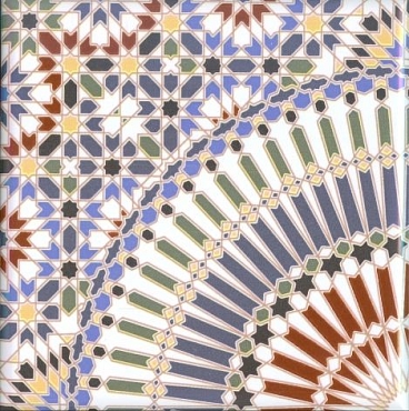 Настенная плитка Fabresa Andalusi Decor 20x20