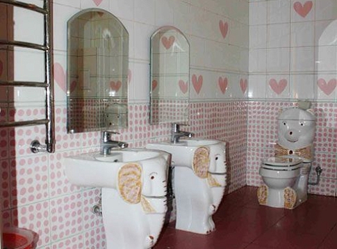 Санузел в детском саду