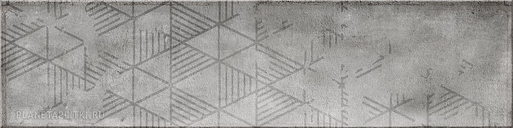 Декор Cifre Ceramica Omnia Decor Grey 7.5x30