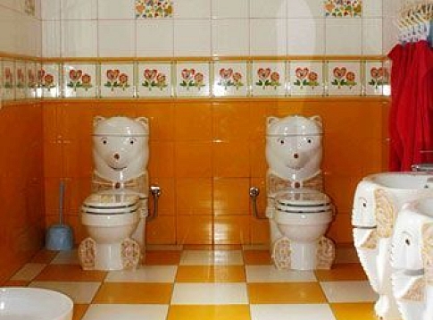 Санузел в детском саду