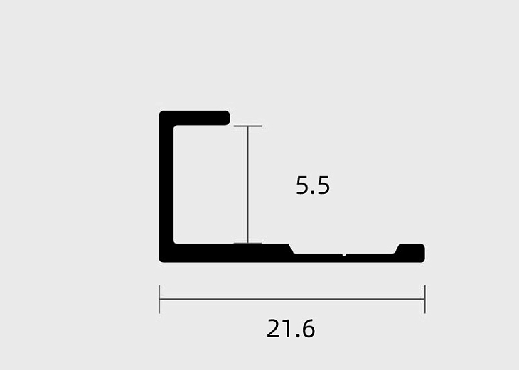 Угол Bonaparte Black-502 торцевой x280