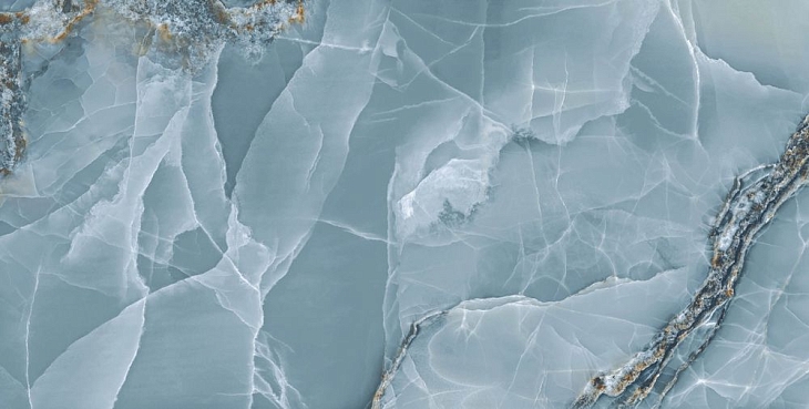 Керамогранит A-Ceramica Onyx Blue High Gloss 60x120