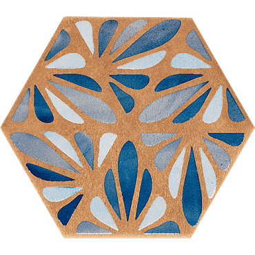 Керамогранит Marca Corona Terracreta Dipinto Chamotte Esagonо 21.6x25