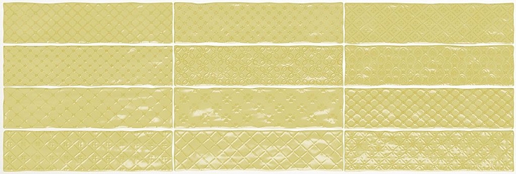 Настенная плитка El Barco Music Lemon Decor 7.5x30