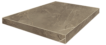 Ступень Coliseum Портофино угловая левая шлиф 33x45