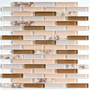 Мозаика Bonaparte Shell Glass 30x30
