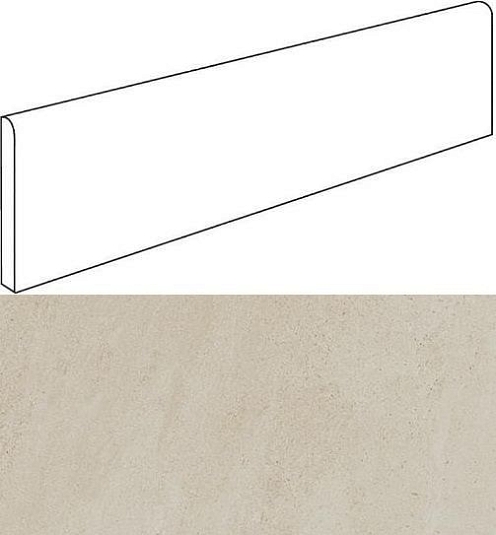 Плинус Atlas Concorde 10мм Wise Ice Mist Battiscopa 7.2x60