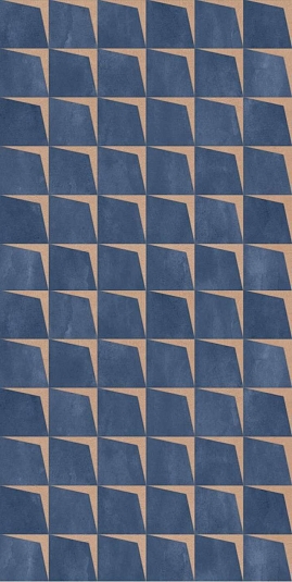 Керамогранит ABK 14oraitaliana Scale Mini Indigo Nat. Rett. 60x120