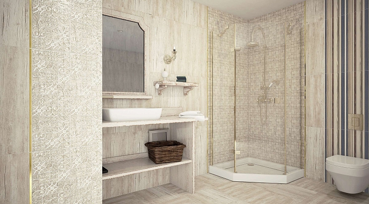 Плитка Delacora Timber Beige