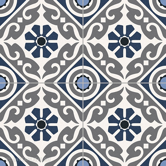 Керамогранит Gayafores Musa Blue 33.15x33.15