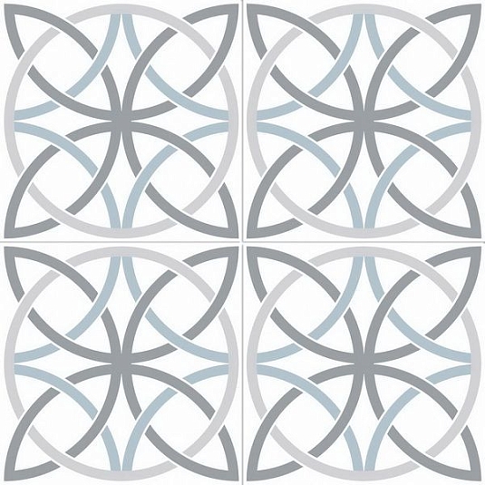 Напольная плитка Dual Gres Chic Bosham White 45x45