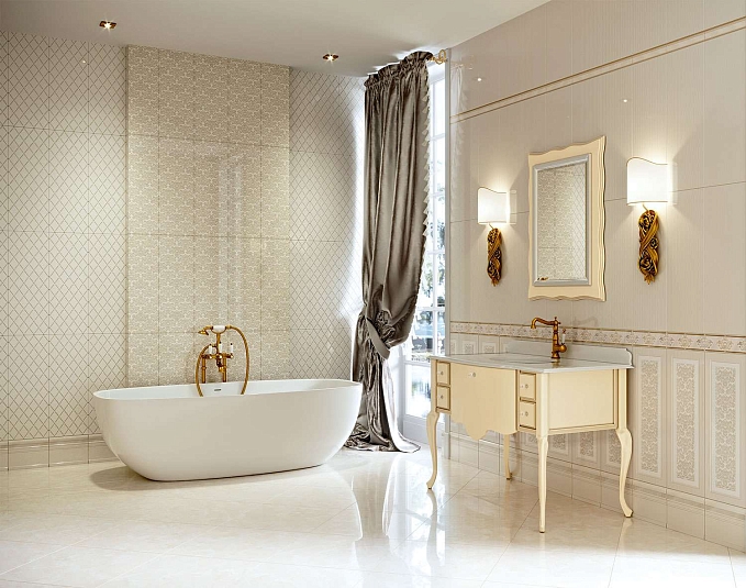 Плитка для ванной Eurotile Valentino
