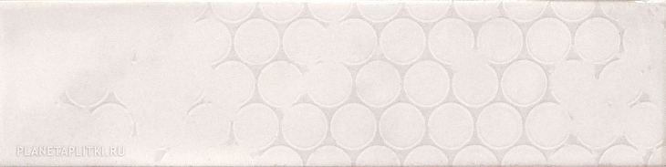 Декор Cifre Ceramica Omnia Decor White 7.5x30