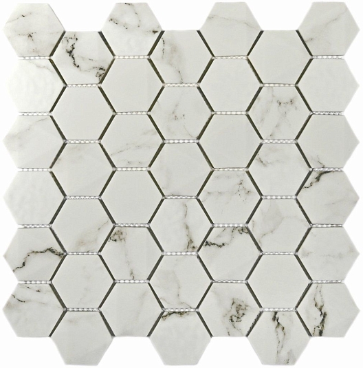 Мозаика Bonaparte Volume White 30x30.3