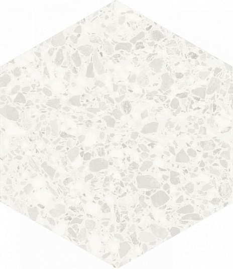 Керамогранит DNA Tiles Terrazzo White 32x36.8