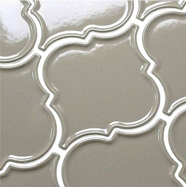 Мозаика Философия Мозаики Porcelain Arabesko Plate Grey 21.85x21.85