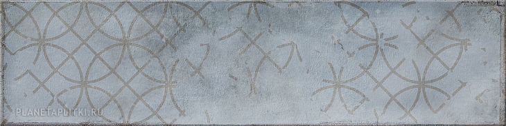 Декор Cifre Ceramica Omnia Decor Blue 7.5x30