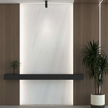 Bookmatch Lasa White A Polished160x320