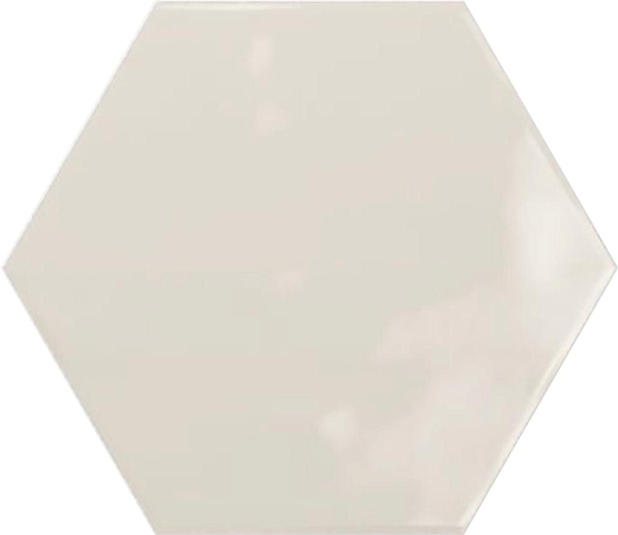 Настенная плитка Ribesalbes Geometry Hex Creme Glossy 15x17.3