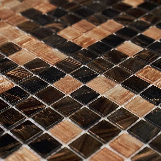 Мозаика Философия Мозаики Mix Dark Chocolate 32.7x32.7