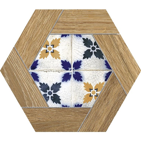 Керамогранит ITT Ceramic Gador Matt Hexa 23.2x26.7