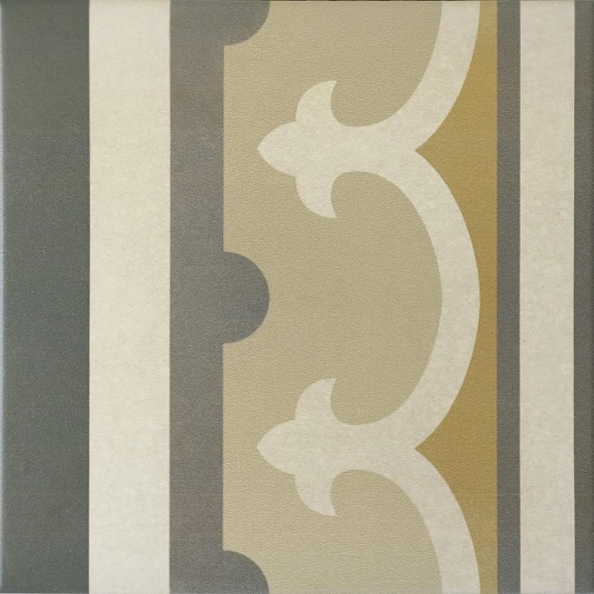 Декор Equipe Caprice Burgundy Border 20x20