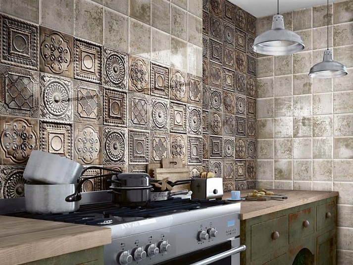 Настенная плитка Mainzu Tin-Tile