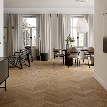 Dream Ecru Chevron7.5x40.7