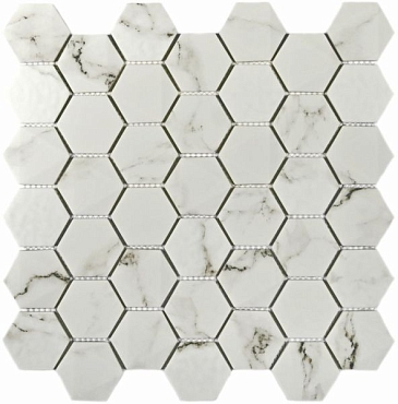 Мозаика Bonaparte Volume White 30x30.3